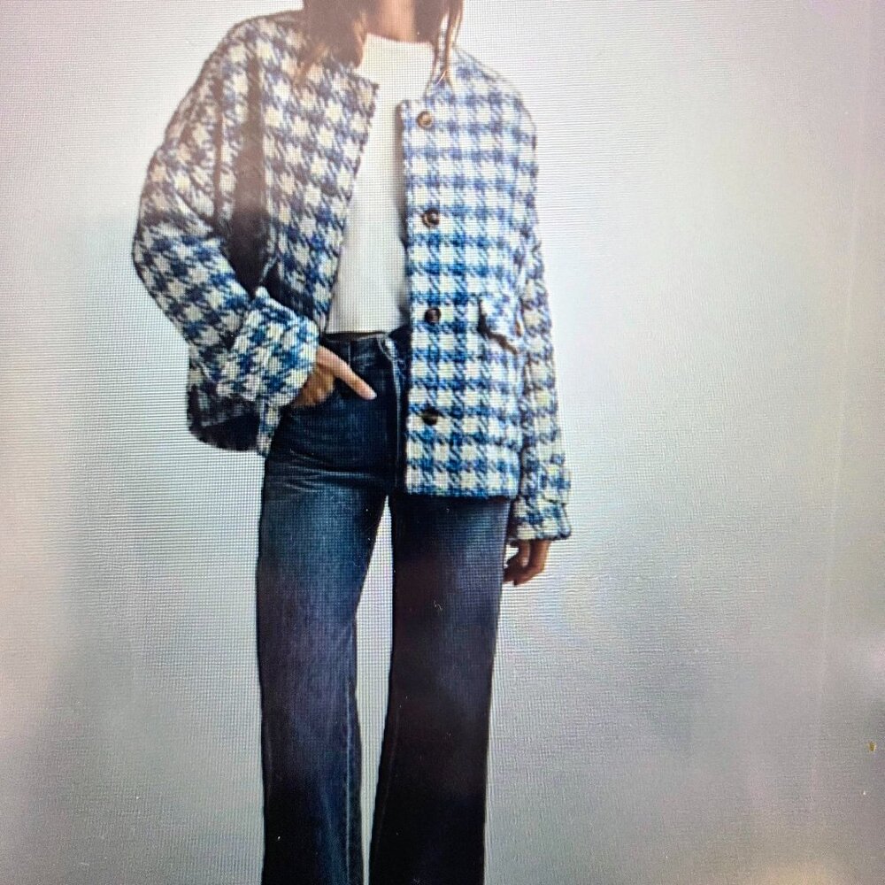 NWT Favorite Daughter Houndstooth Jacket sz S